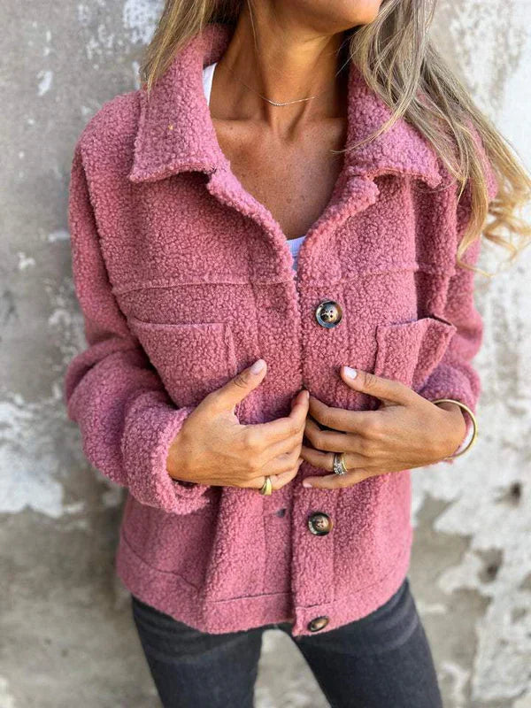 Sidonie | Manteau court en laine