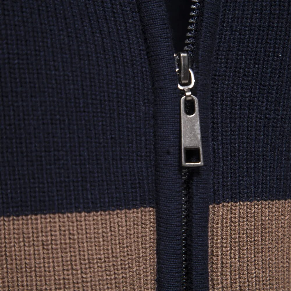 Kevin | Cardigan zippé d'automne